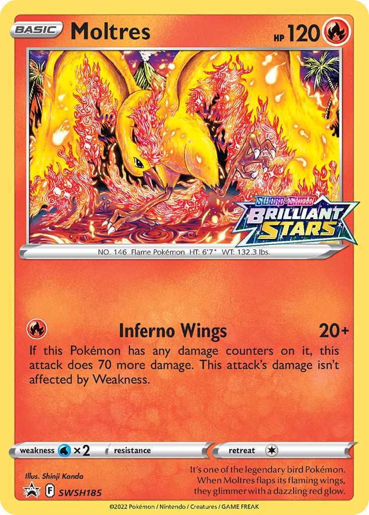 SWSH185/307 [PR-SW] Moltres - Promo