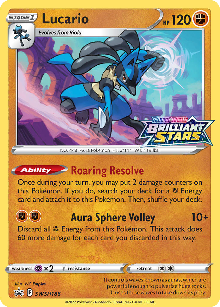 SWSH186/307 [PR-SW] Lucario - Promo