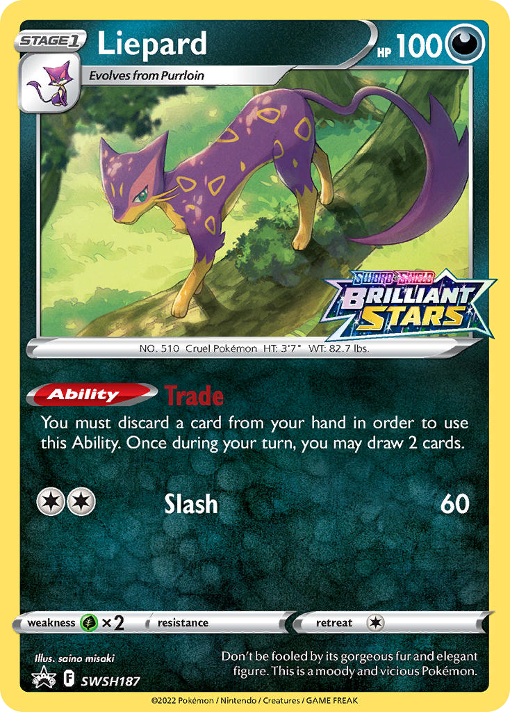 SWSH187/307 [PR-SW] Liepard - Promo