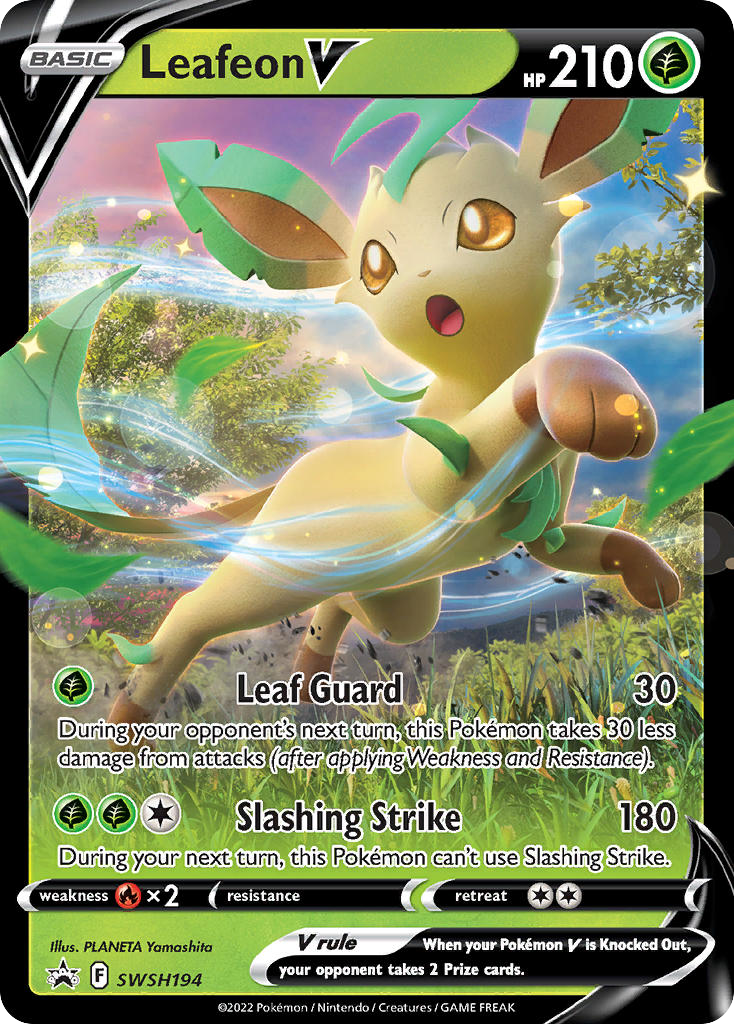 SWSH194/307 [PR-SW] Leafeon V - Promo