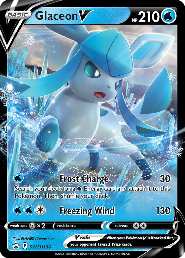 SWSH196/307 [PR-SW] Glaceon V - Promo