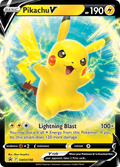 SWSH198/307 [PR-SW] Pikachu V - Promo