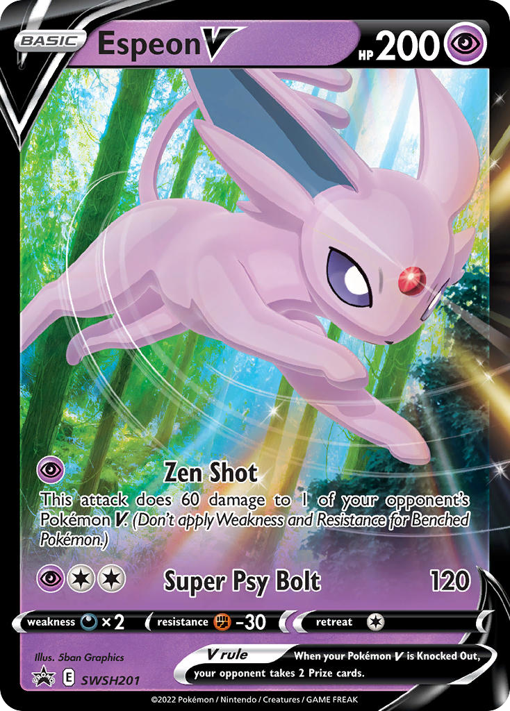SWSH201/307 [PR-SW] Espeon V - Promo