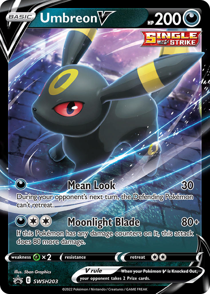 SWSH203/307 [PR-SW] Umbreon V - Promo