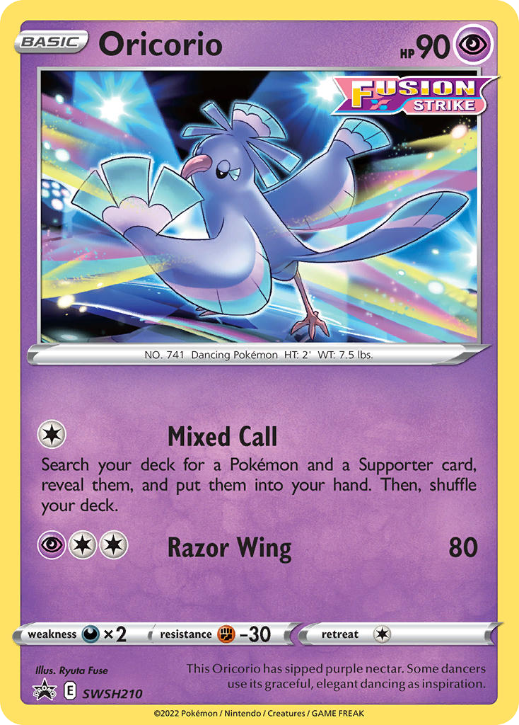 SWSH210/307 [PR-SW] Oricorio - Promo