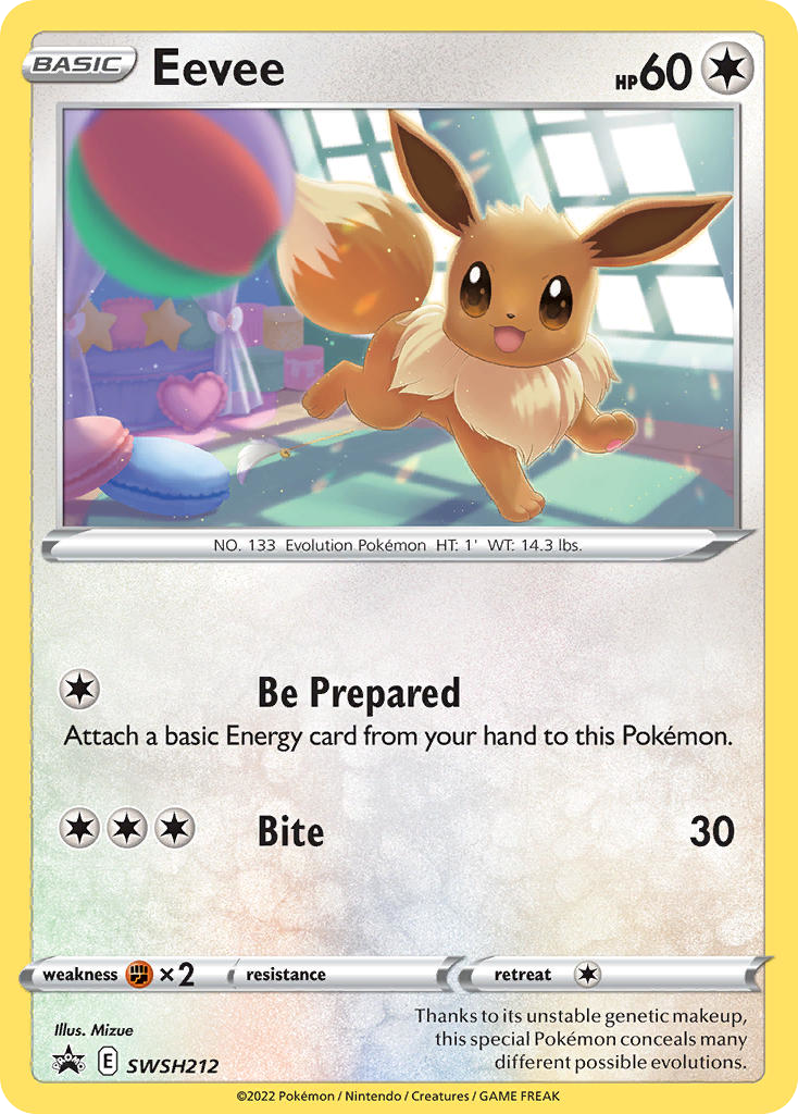 SWSH212/307 [PR-SW] Eevee - Promo
