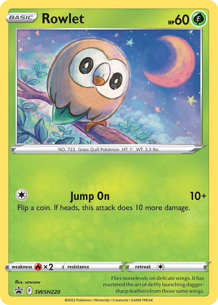 SWSH220/307 [PR-SW] Rowlet - Promo