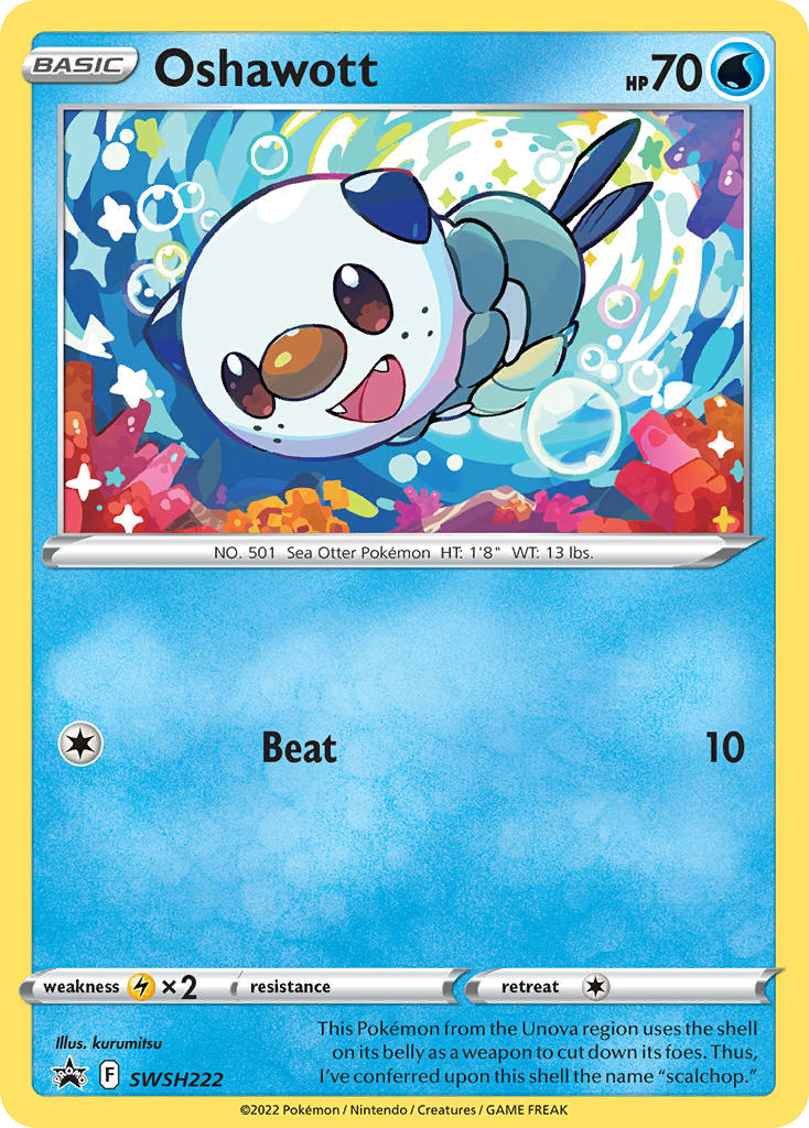 SWSH222/307 [PR-SW] Oshawott - Promo