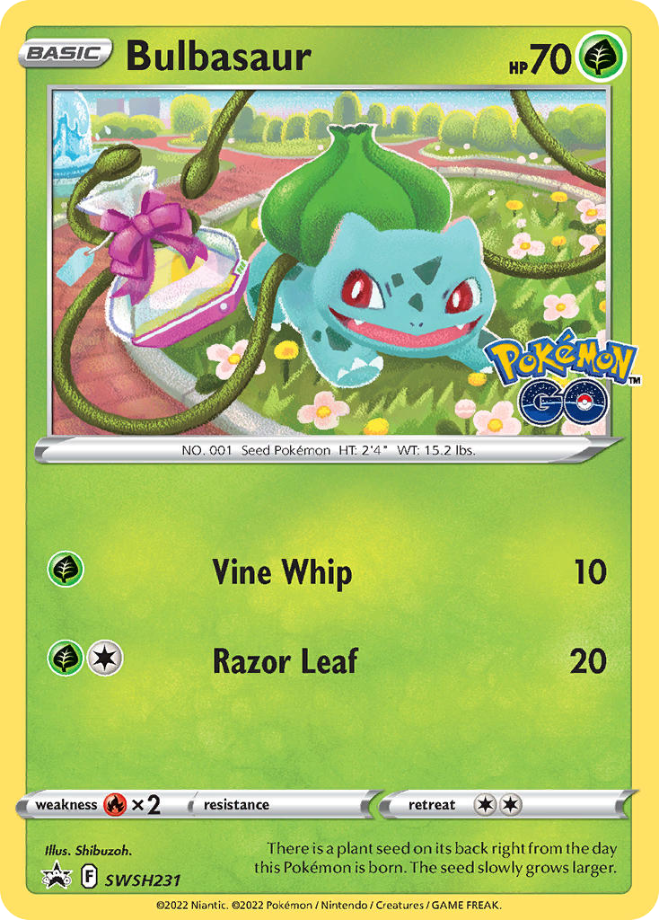 SWSH231/307 [PR-SW] Bulbasaur - Promo