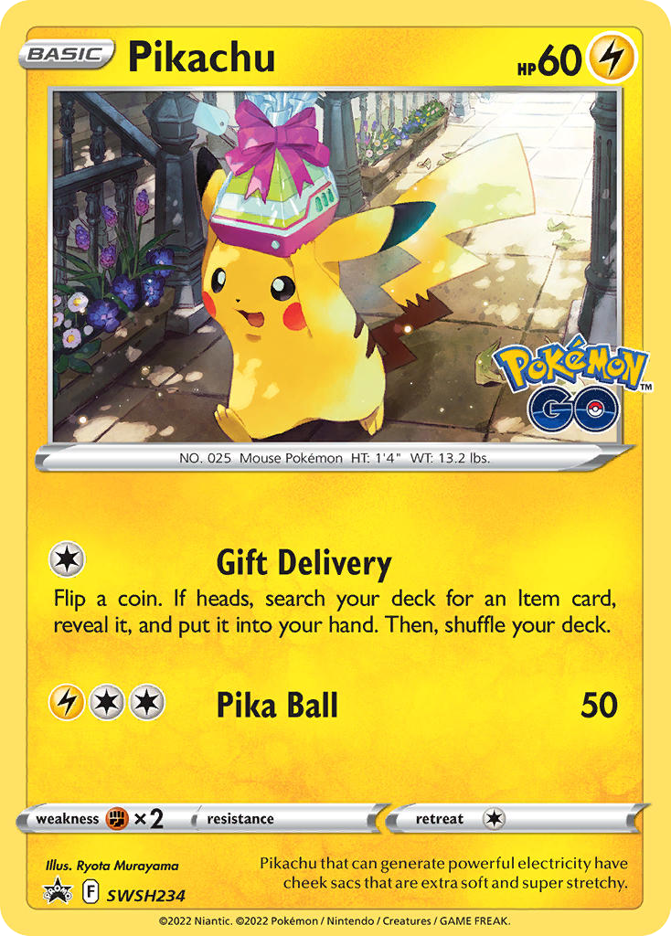 SWSH234/307 [PR-SW] Pikachu - Promo