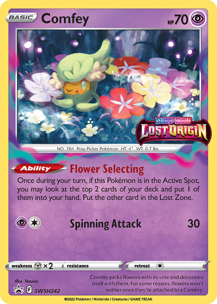 SWSH242/307 [PR-SW] Comfey - Promo