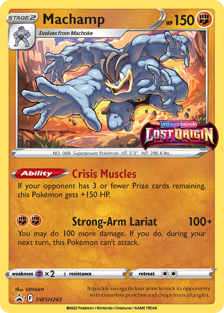 SWSH243/307 [PR-SW] Machamp - Promo