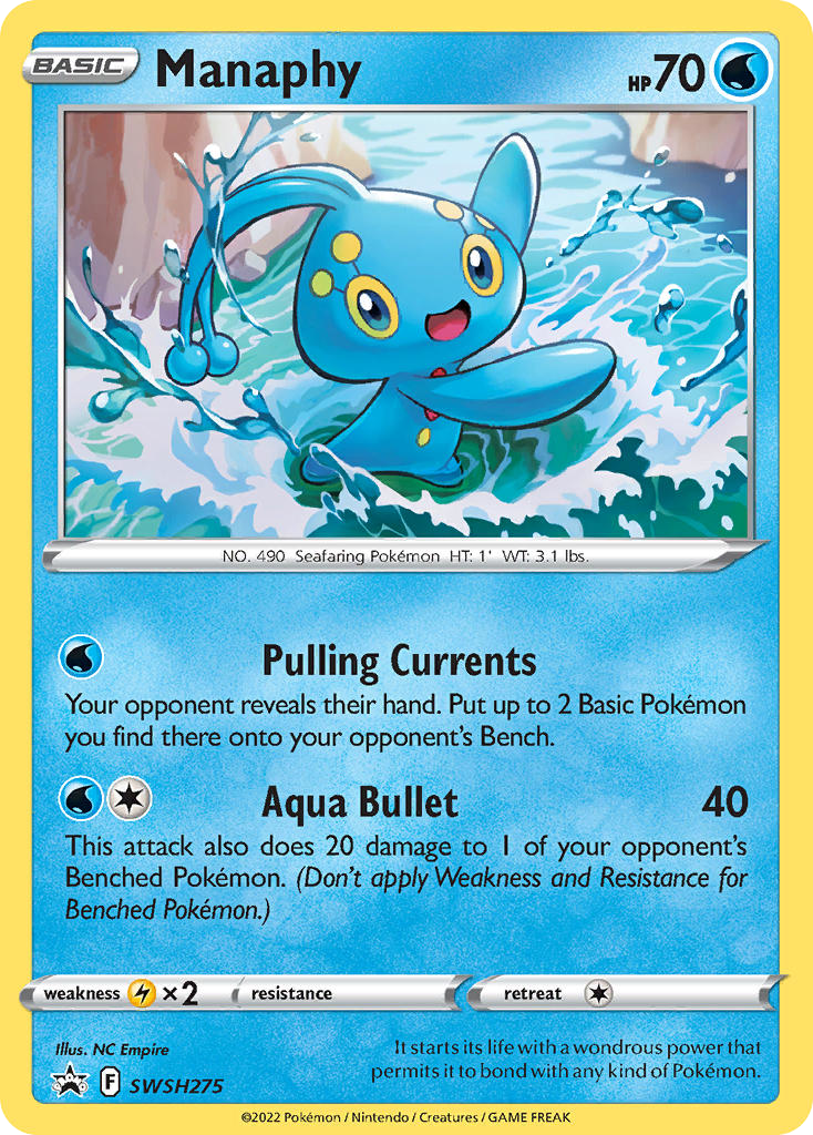 SWSH275/307 [PR-SW] Manaphy - Promo