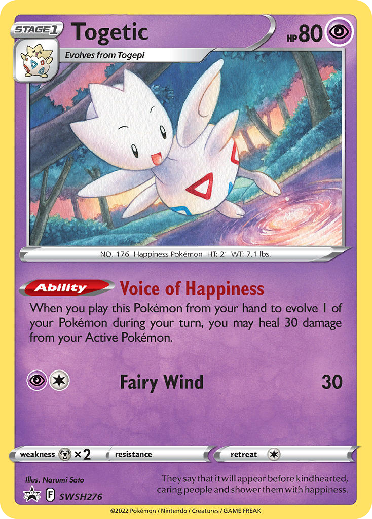 SWSH276/307 [PR-SW] Togetic - Promo
