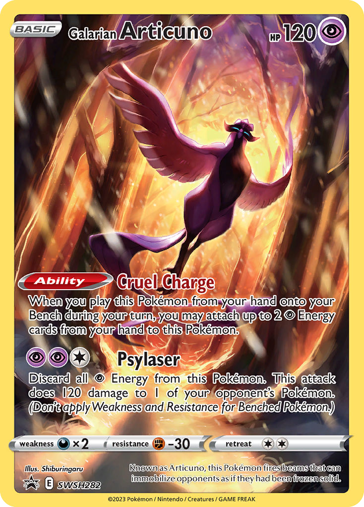 SWSH282/307 [PR-SW] Galarian Articuno - Promo