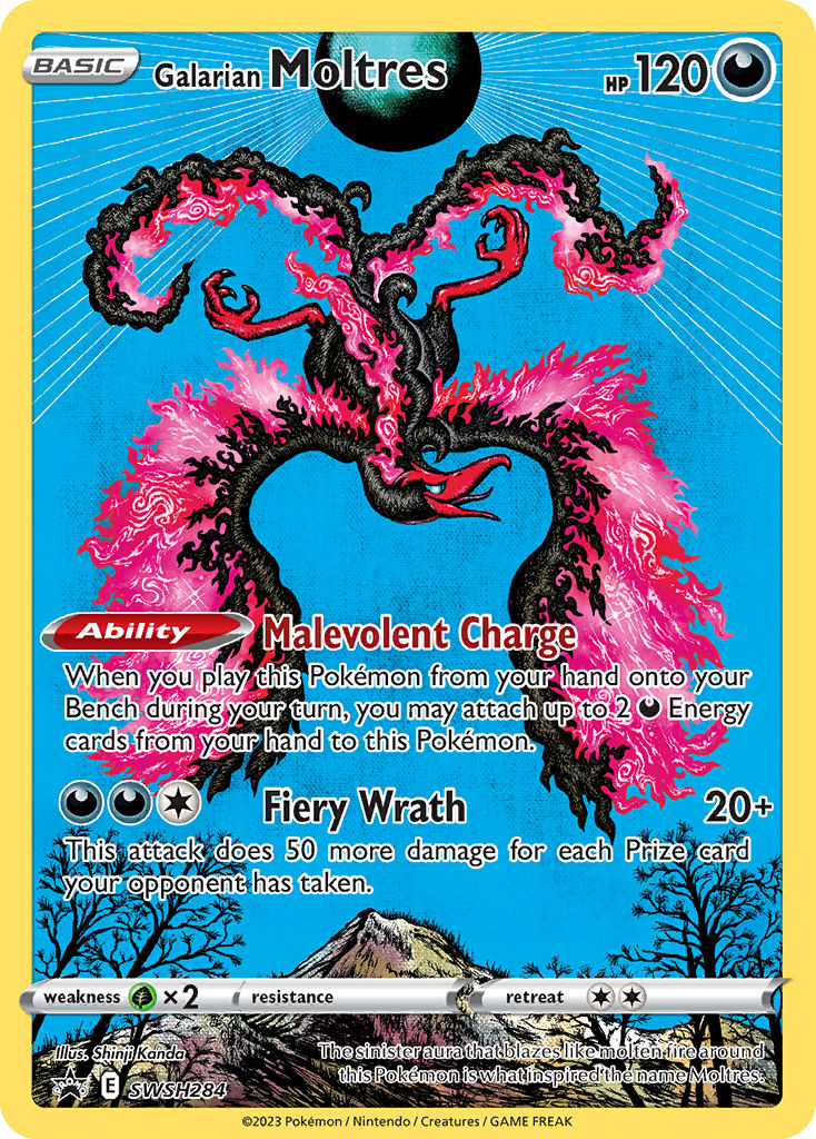 SWSH284/307 [PR-SW] Galarian Moltres - Promo