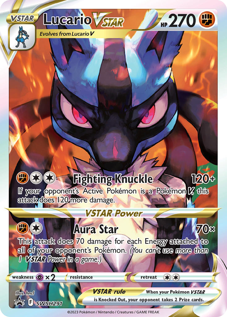 SWSH291/307 [PR-SW] Lucario VSTAR - Promo