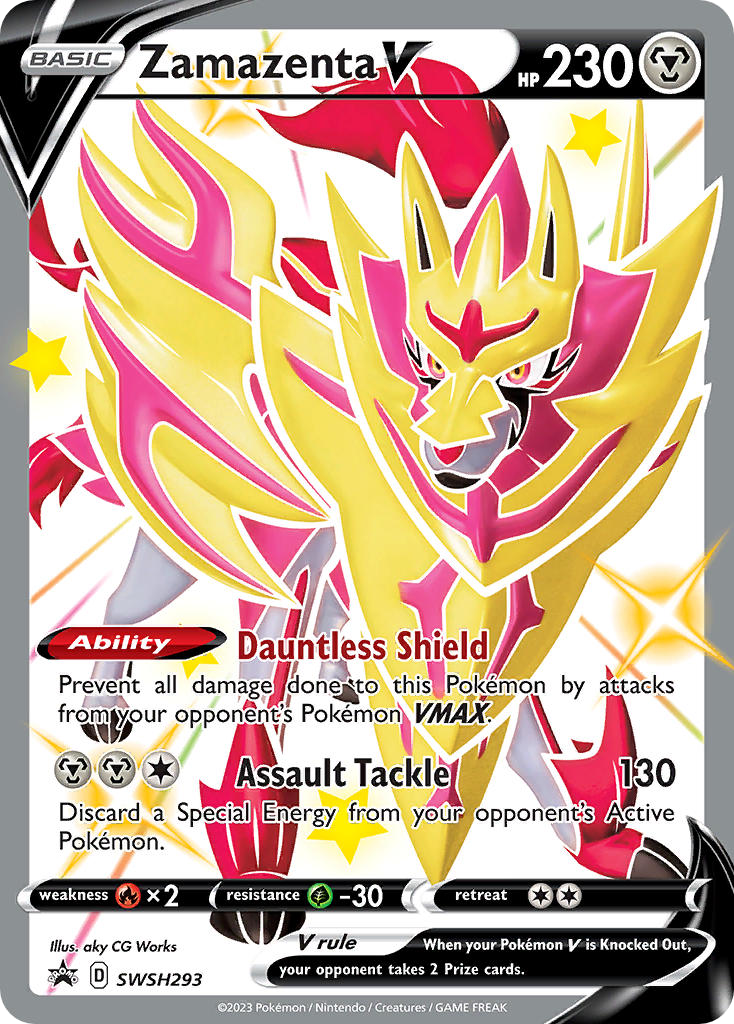 SWSH293/307 [PR-SW] Zamazenta V - Promo