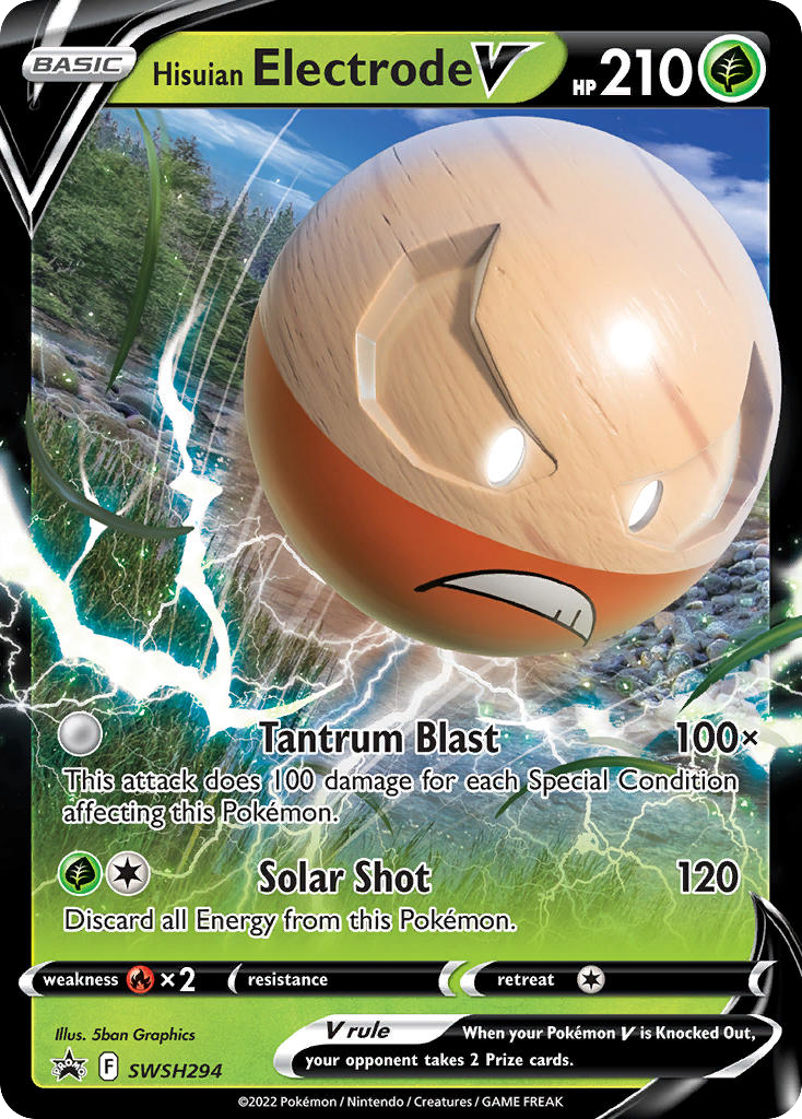 SWSH294/307 [PR-SW] Hisuian Electrode V - Promo