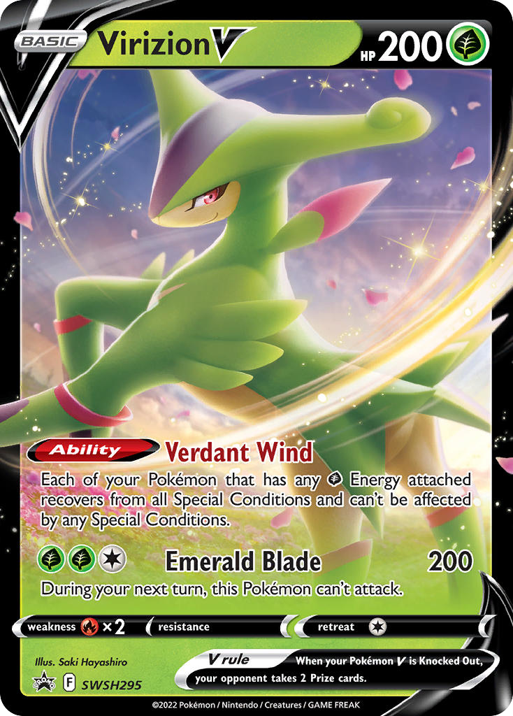SWSH295/307 [PR-SW] Virizion V - Promo