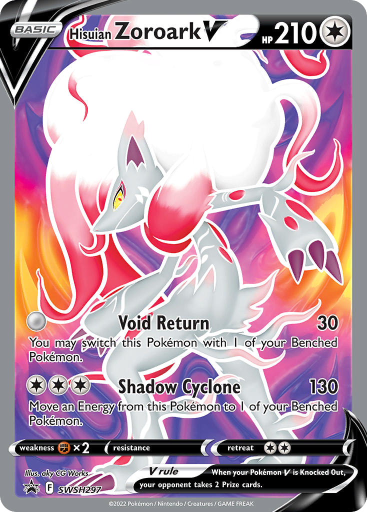 SWSH297/307 [PR-SW] Hisuian Zoroark V - Promo