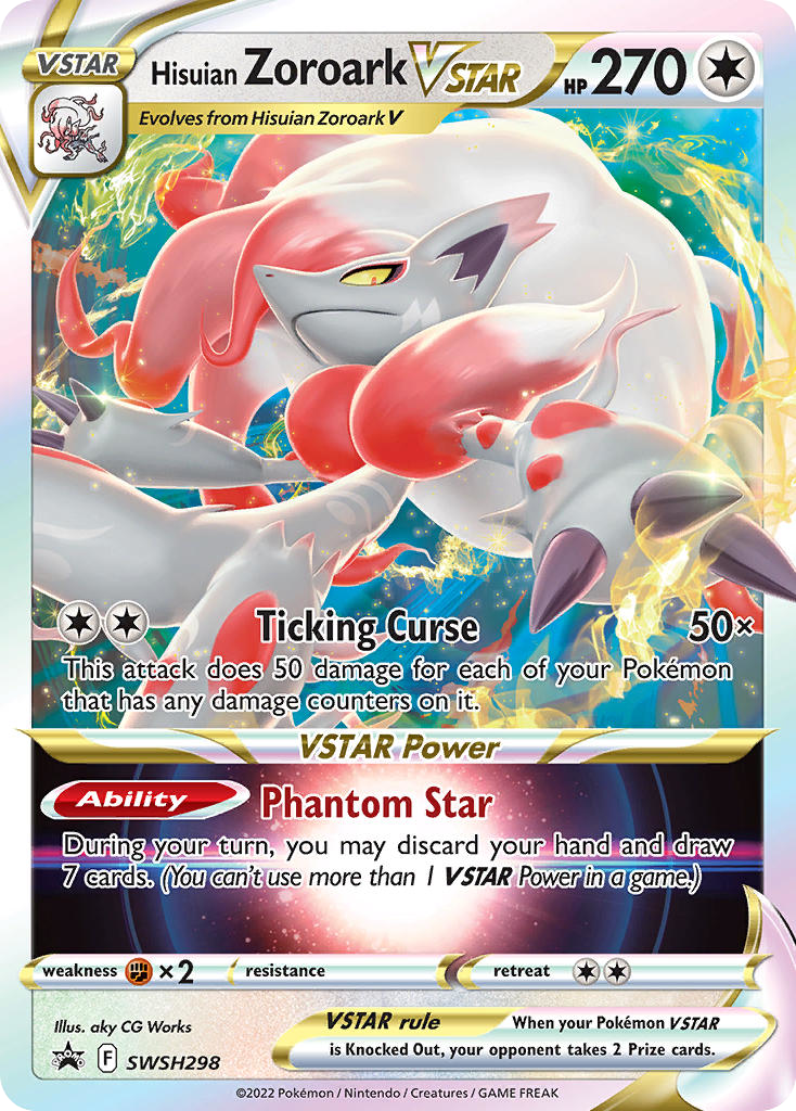 SWSH298/307 [PR-SW] Hisuian Zoroark VSTAR - Promo