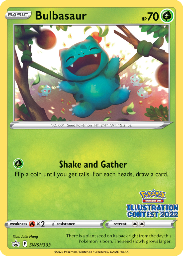 SWSH303/307 [PR-SW] Bulbasaur - Promo