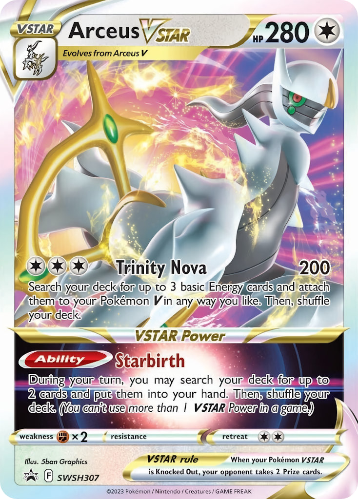 SWSH307/307 [PR-SW] Arceus VSTAR - Promo