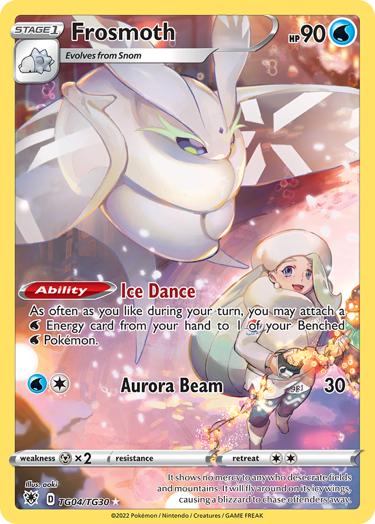 TG04/30 [ASR] Frosmoth - Trainer Gallery Rare Holo