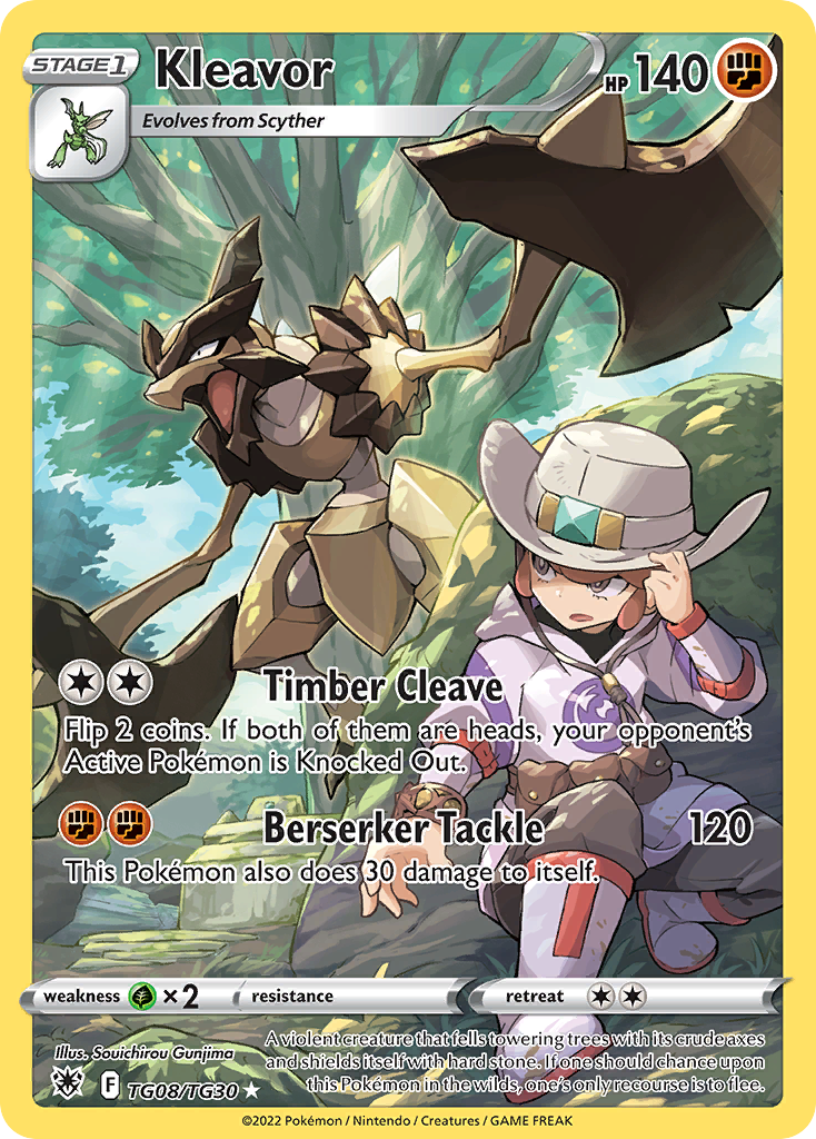 TG08/30 [ASR] Kleavor - Trainer Gallery Rare Holo