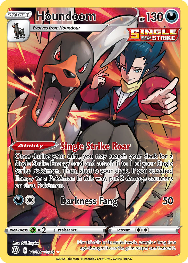 TG10/30 [BRS] Houndoom - Trainer Gallery Rare Holo