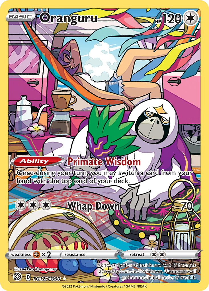 TG12/30 [BRS] Oranguru - Trainer Gallery Rare Holo