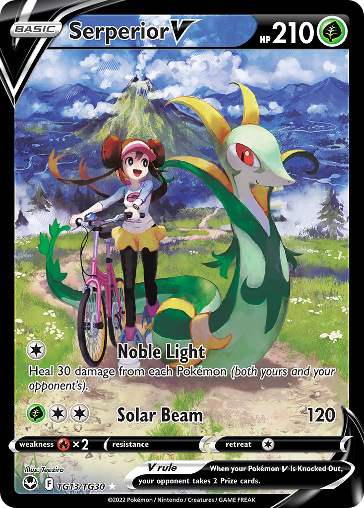 TG13/30 [SIT] Serperior V - Rare Holo V