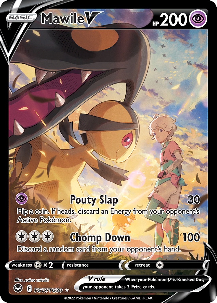 TG17/30 [SIT] Mawile V - Rare Holo V
