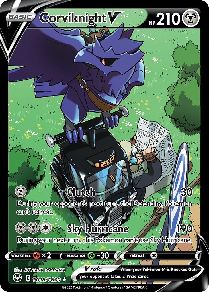 TG18/30 [SIT] Corviknight V - Rare Holo V