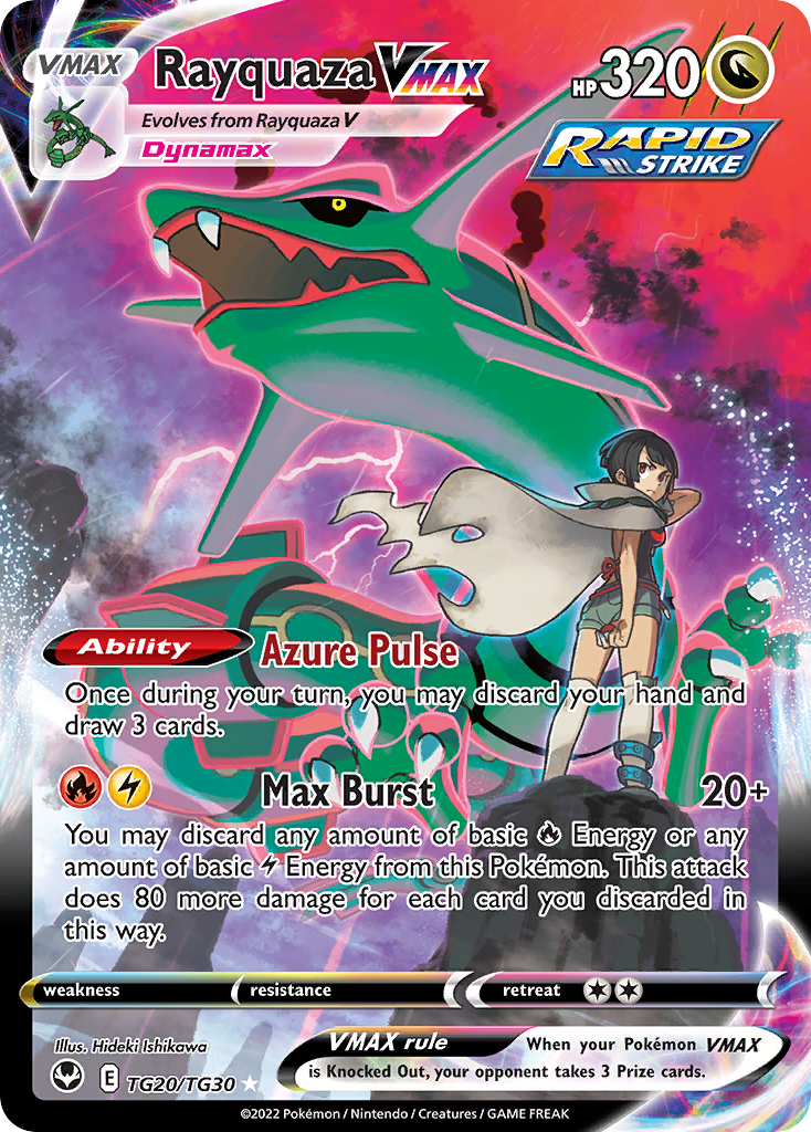 TG20/30 [SIT] Rayquaza VMAX - Rare Holo VMAX
