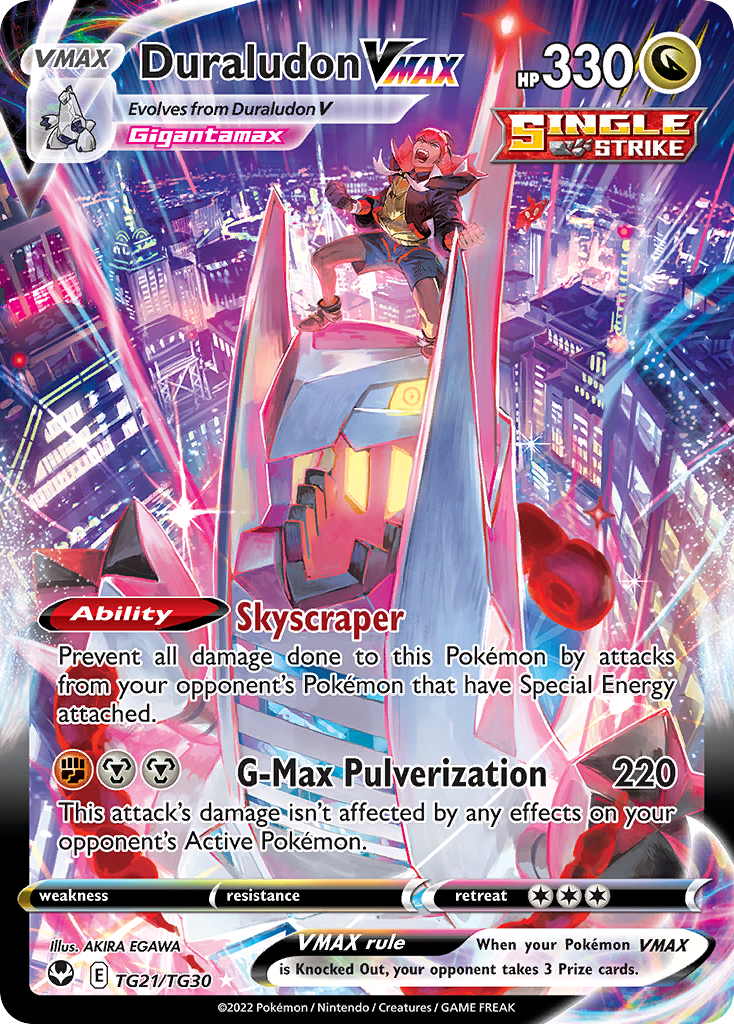 TG21/30 [SIT] Duraludon VMAX - Rare Holo VMAX