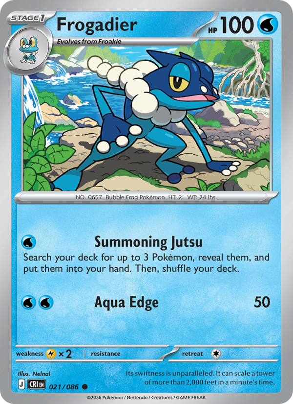 021 [CRI] Frogadier -