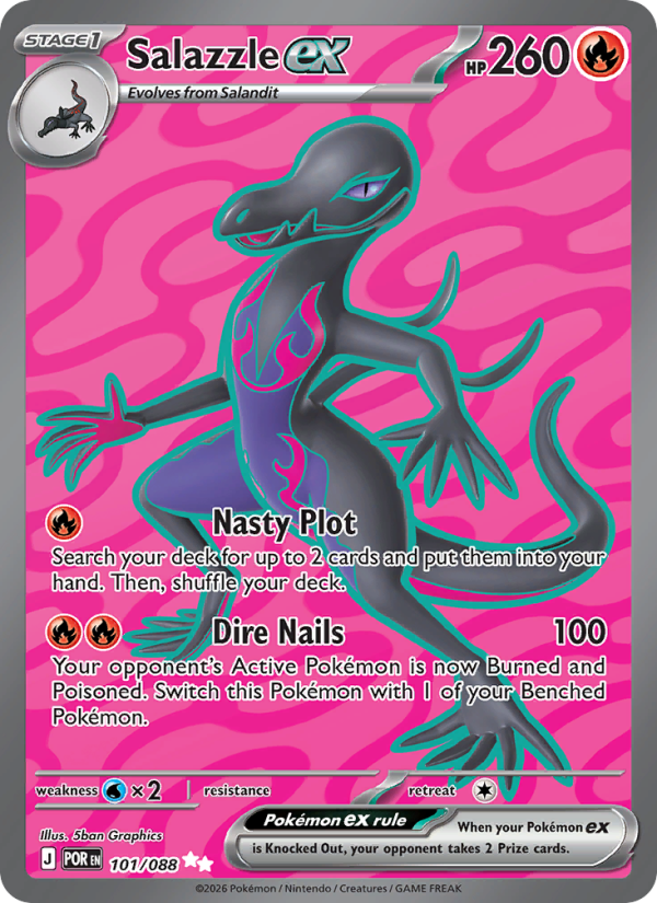 101 [POR] Salazzle ex -