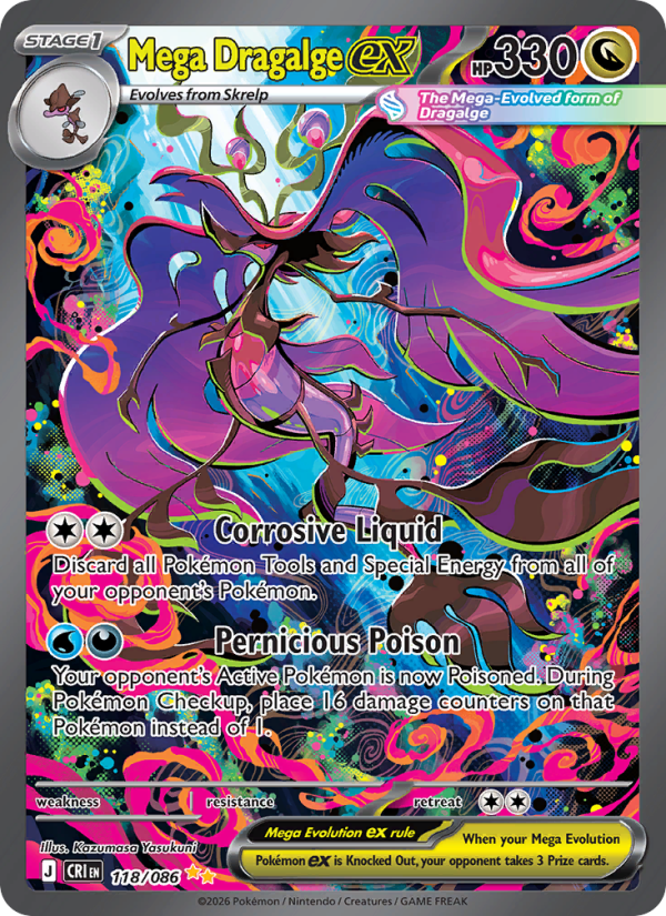 118 [CRI] Mega Dragalge ex -