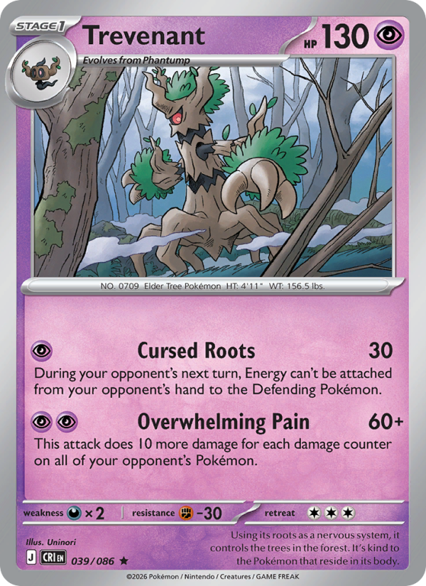 039 [CRI] Trevenant -