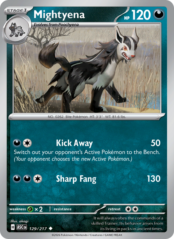 129 [ASC] Mightyena -