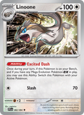 082 [PFL] Linoone (Reverse Holo) - Uncommon