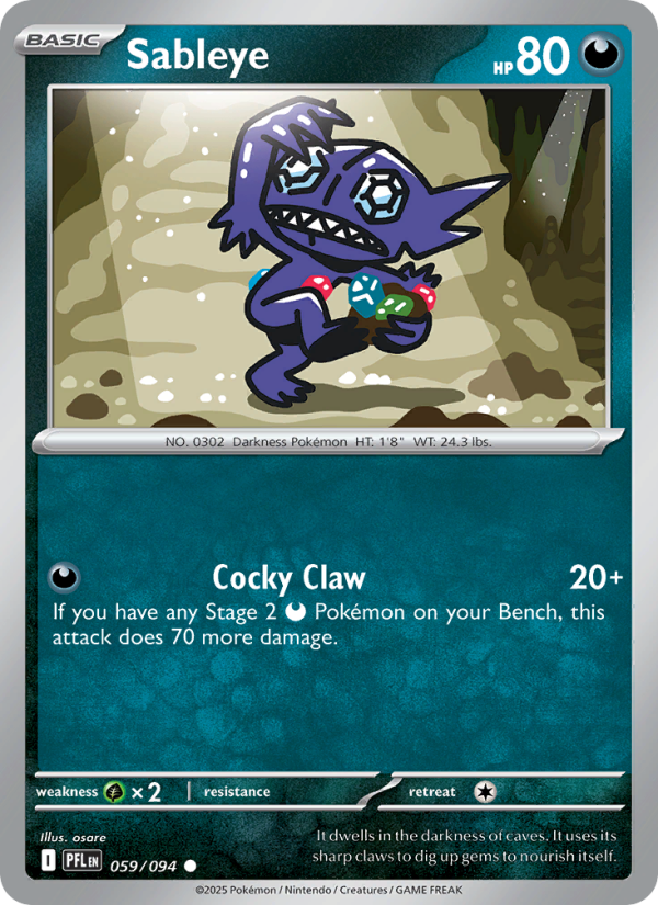 059 [PFL] Sableye -