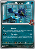 126 [ASC] Team Rocket's Murkrow (Reverse Holo - Energy) - Common