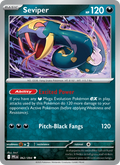 062 [PFL] Seviper (Reverse Holo) - Uncommon