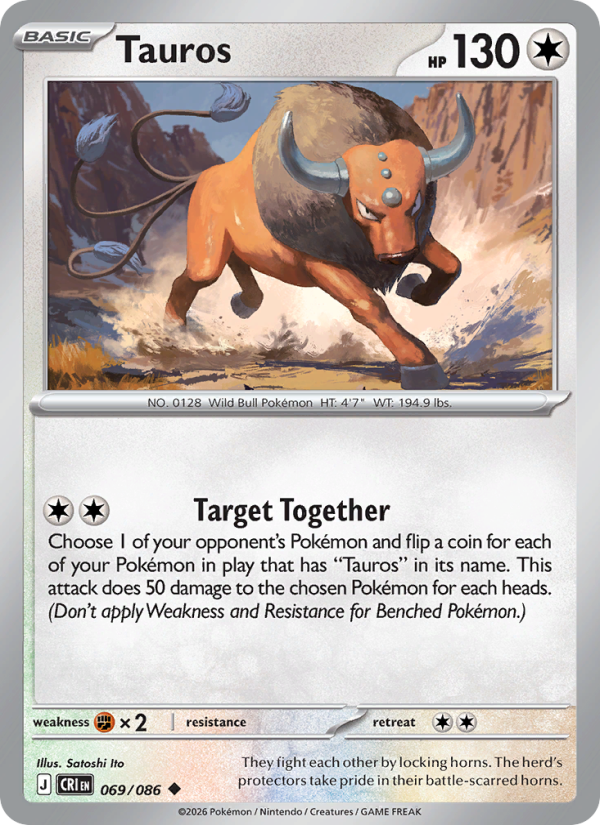 069 [CRI] Tauros -