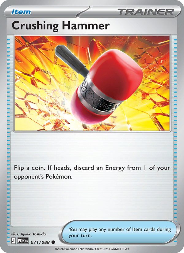 071 [POR] Crushing Hammer (Reverse Holo) - Common