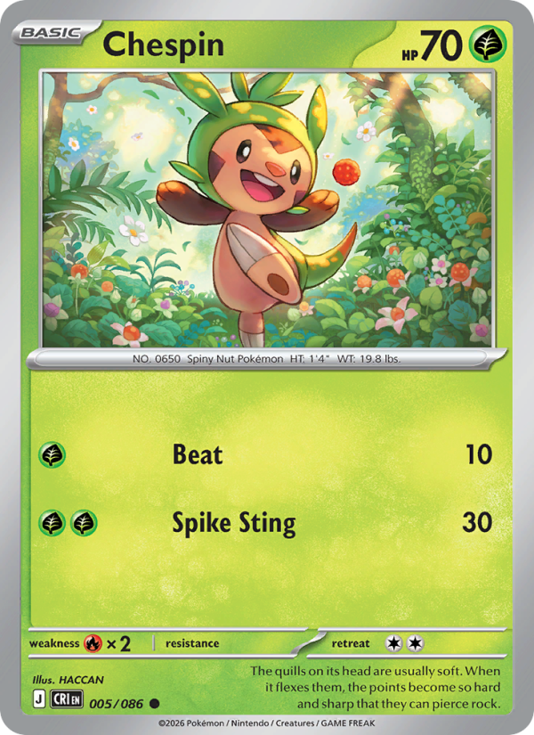 005 [CRI] Chespin -