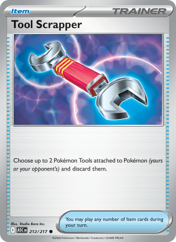 212 [ASC] Tool Scrapper (Reverse Holo) - Common